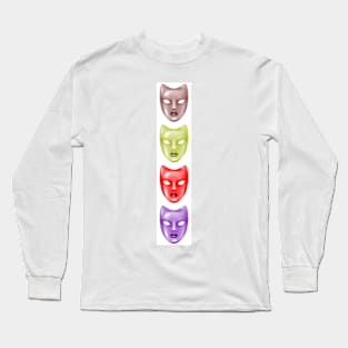 mask Long Sleeve T-Shirt